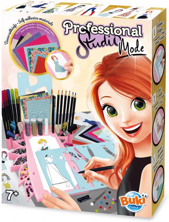 Buki - professionele modestudio - modewijzer - tekenen en kleuren - ontwerpen