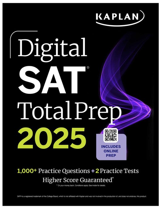 Kaplan Test Prep- Digital SAT Total Prep 2025: Includes 2 Fu ... - cover