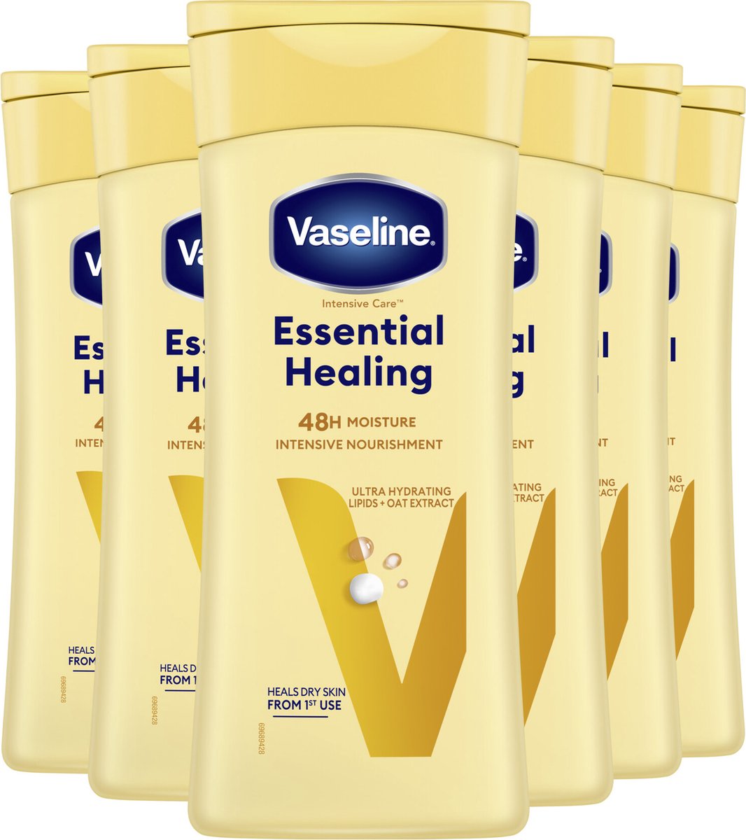 Vaseline - Bodylotion - Intensive Care - Essential Healing - 6 x 200 ml