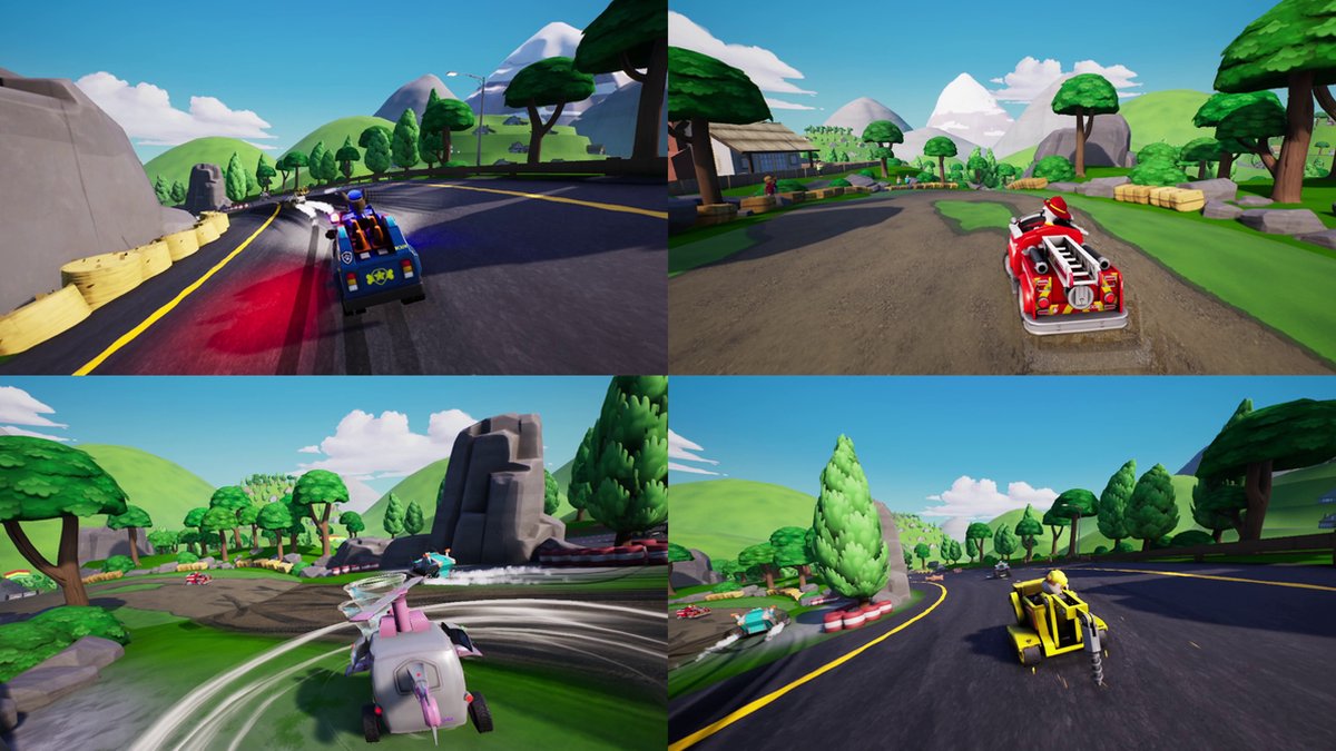 PAW Patrol Grand Prix Deluxe Nintendo Switch