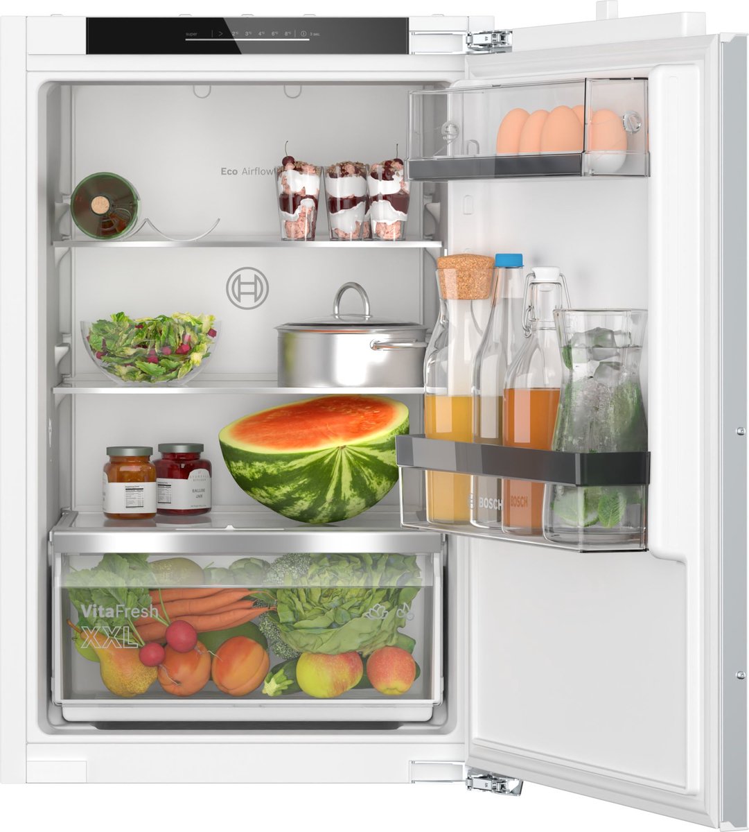Bosch Serie 6 KIR21ADD1 | inbouw koelkast | 88 cm | Deur op deur