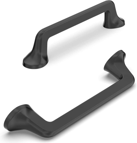 SYZOW 6 Stuks houten meubelhandvat, gatafstand van 96mm, totale lengte