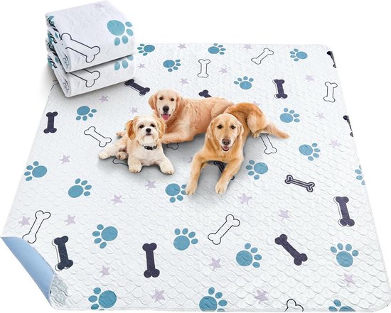 Puppy plasmat | Wasbare urine absorberende mat voor huisdieren, herbruikbare urineabsorptie beddengoed, hond zindelijkheidstrainingsmat voor hek, tapijten, vloeren, auto, kennels