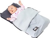 Bol.com Air Traveller Grey - Reiswieg voor op reis met baby - Grijs - Co Sleeper aanbieding