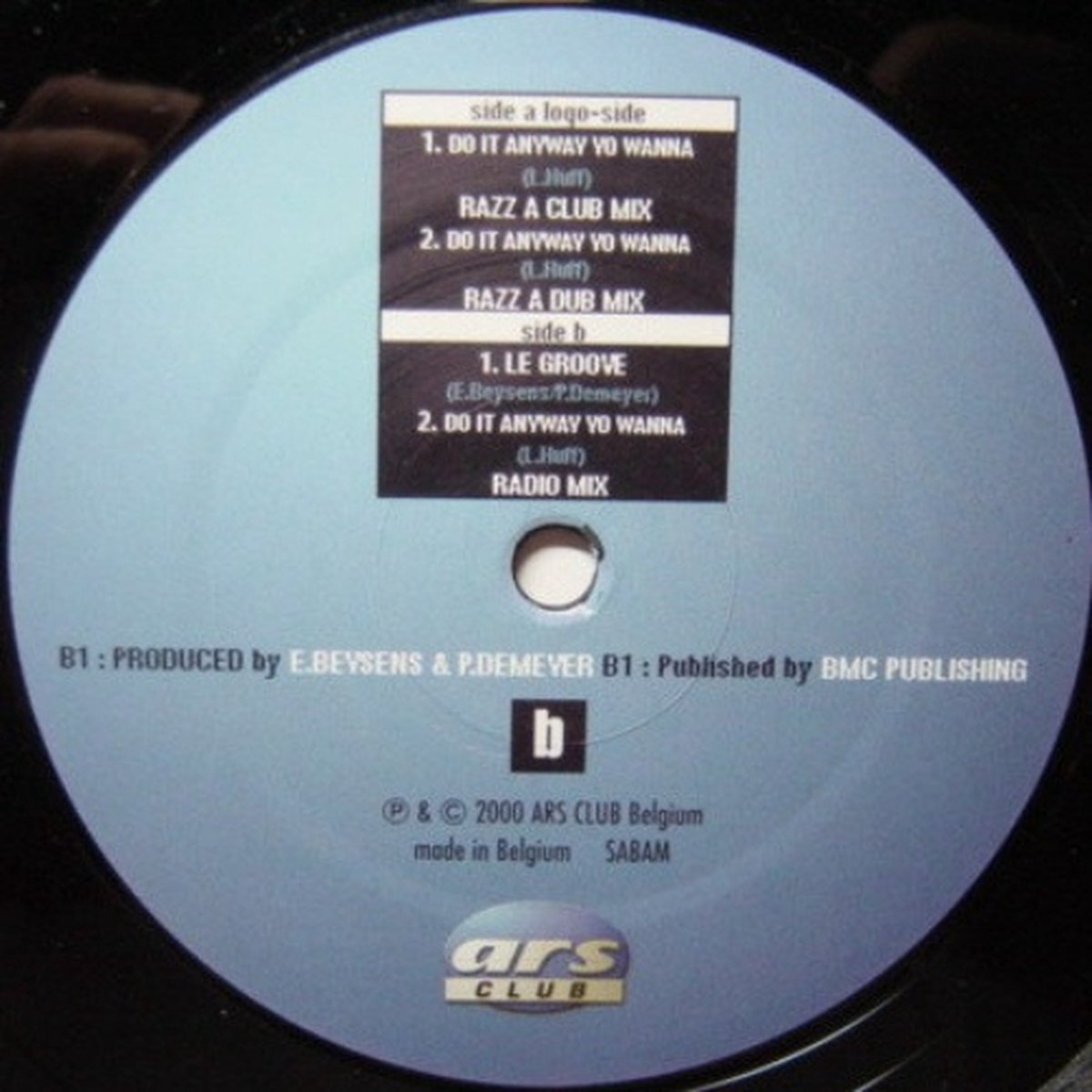 Blend - Do It Anyway You Wanna / Le Groove