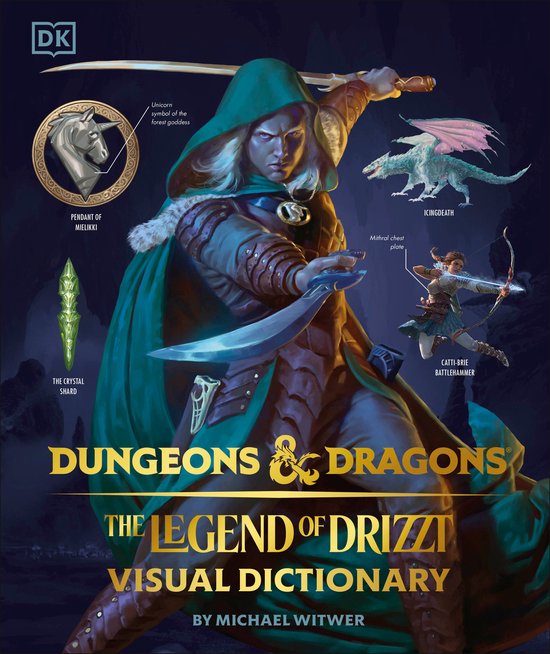 Dungeons and Dragons The Legend of Drizzt Visual Dictionary - cover
