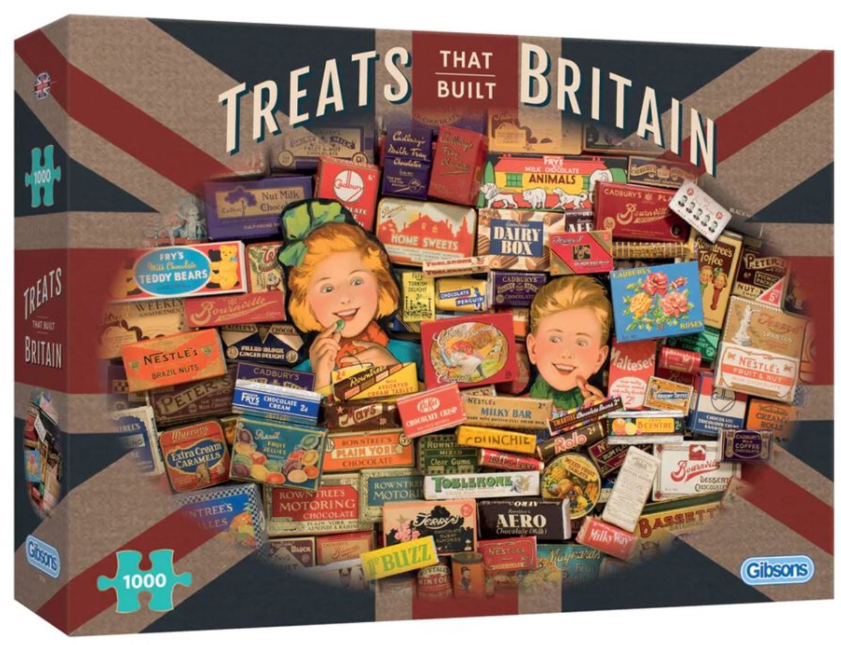 Treats That Built Britain Puzzel (1000 stukjes)
