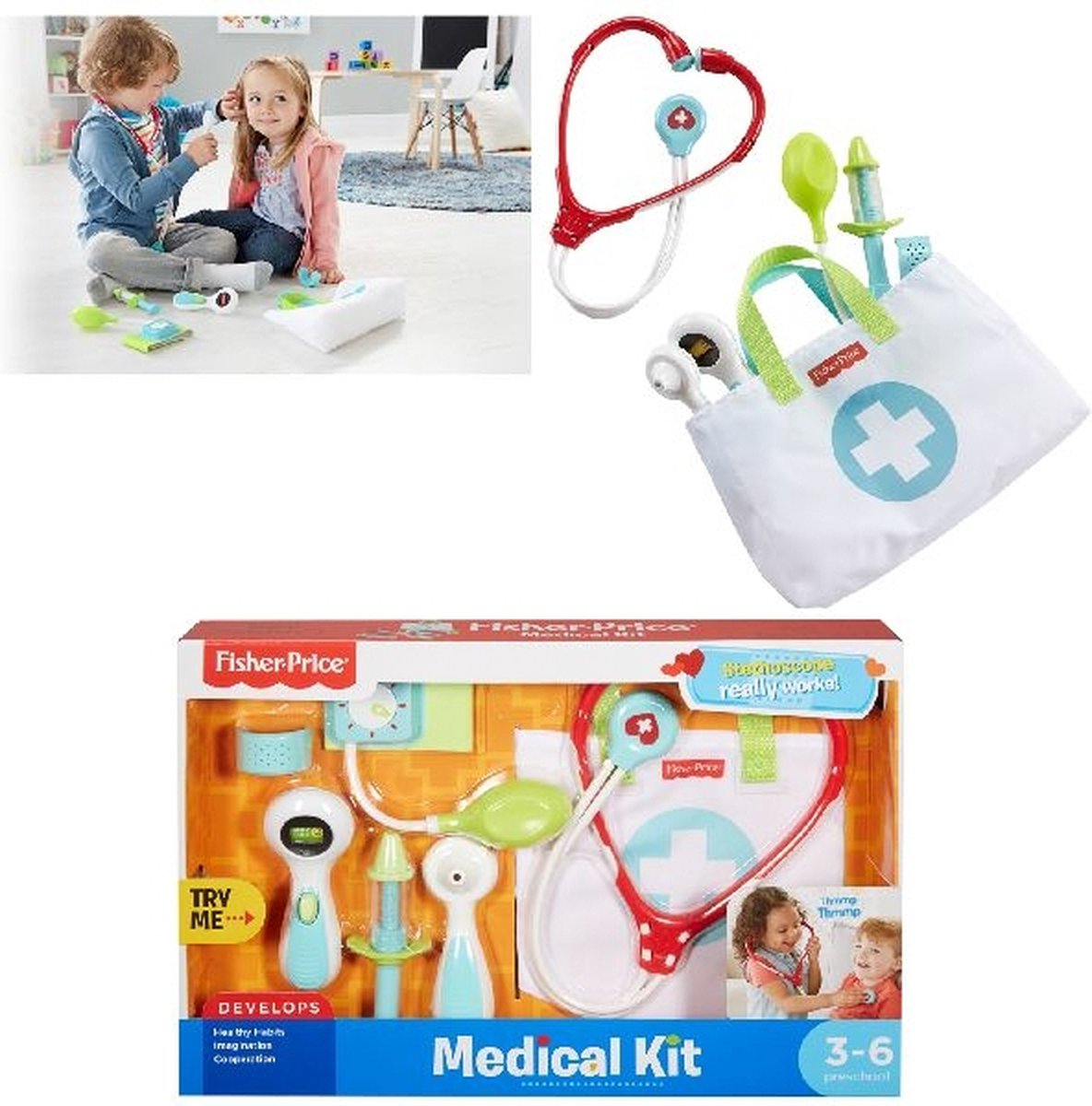 Fisher Price Doktersset — afbeelding 14