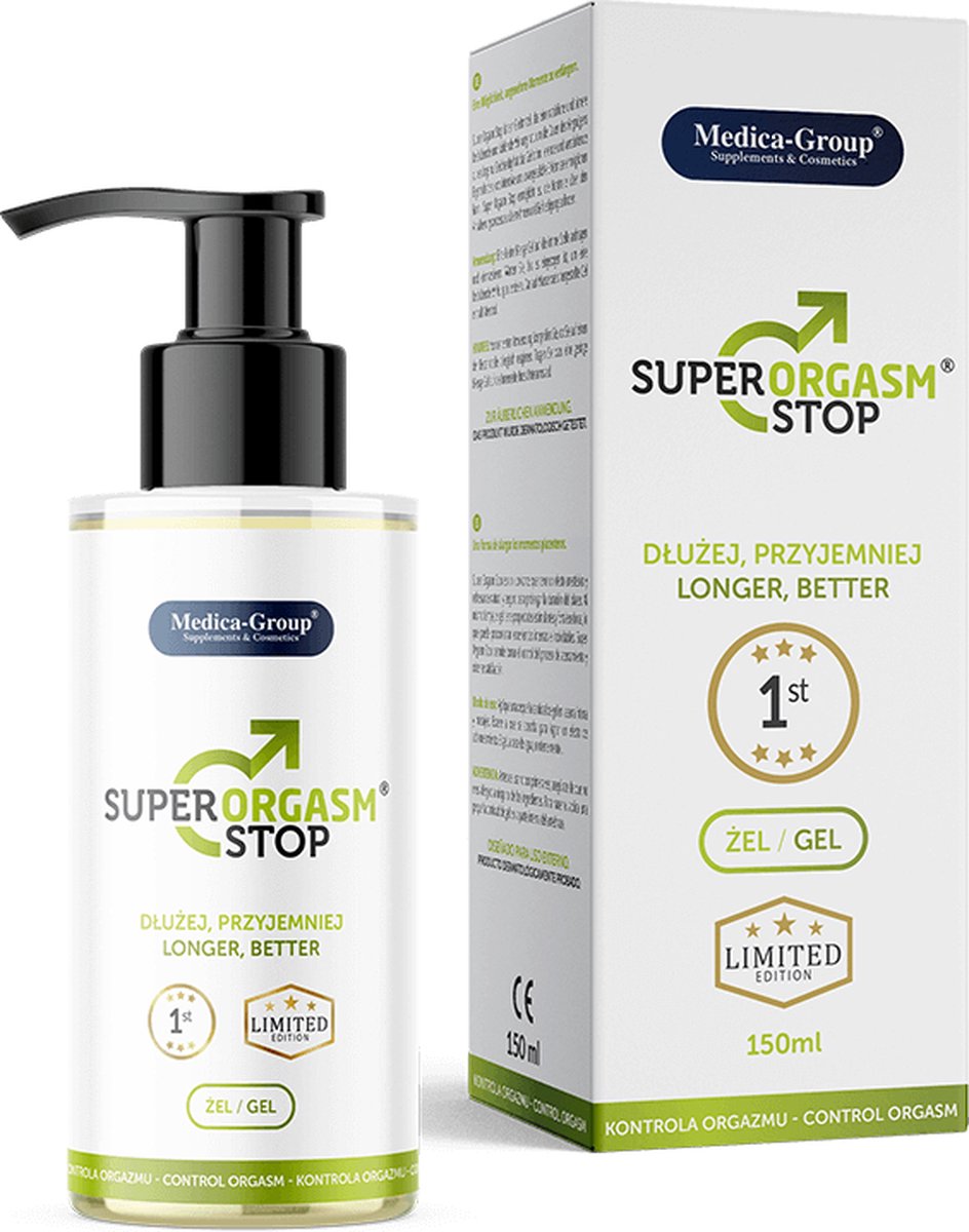 Goedkoopste Medica-Group - Super Orgasm Stop gel 150 ml