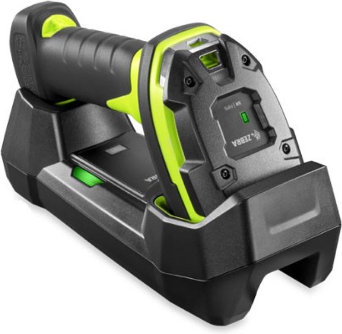 Zebra LI3678-SR, BT, 1D, SR, multi-IF, FIPS, kabel (USB), zwart, groen