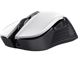 Trust GXT 923W Ybar - Gaming Muis - Draadloos - 7200 DPI - RGB Verlichting - Wit