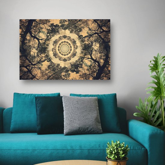 Tableaux Arbres - Tableaux nature - Tableaux sur toile Troncs - Décoration murale moderne - Tableau sur toile - Toile décoration chambre 150x100 cm