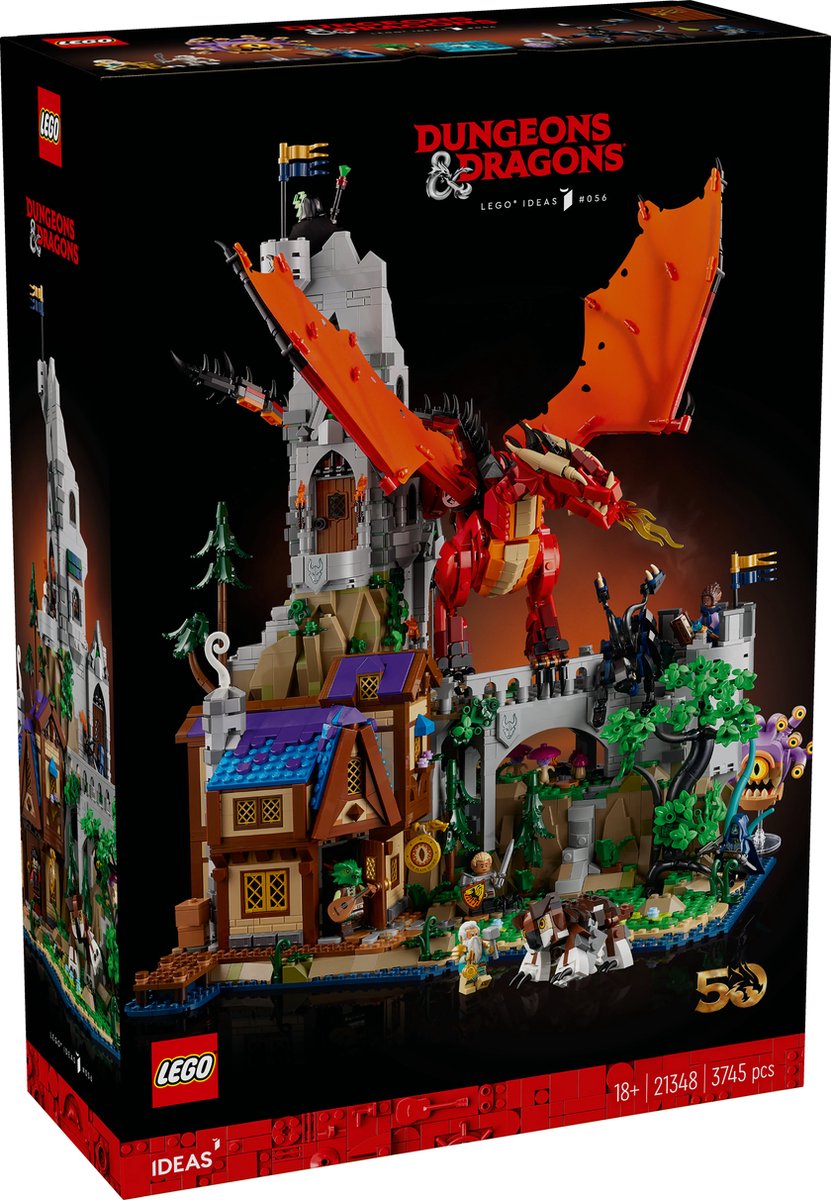 LEGO Ideas Dungeons & Dragons - het verhaal van de rode draak - 21348 – foto 5