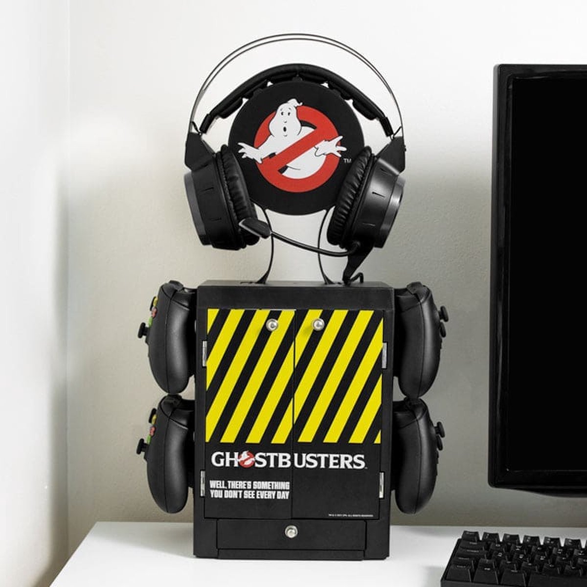 Numskull - Ghostbusters - Officiele Luxe Gaming Opbergtoren voor 4 Controllers - 10 Games - Koptelefoon thumbnail 4