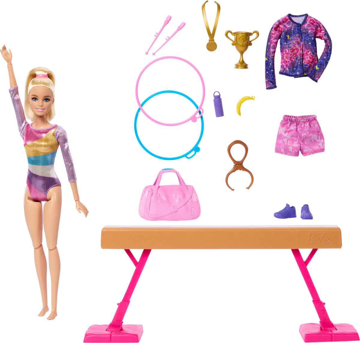 Barbie Turnpop Speelset - Barbiepop — afbeelding 6
