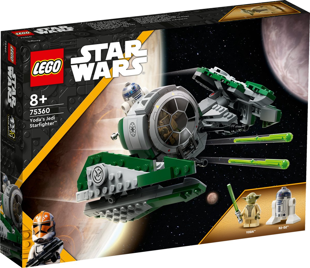 LEGO Star Wars Yoda's Jedi Starfighter - 75360 — afbeelding 20