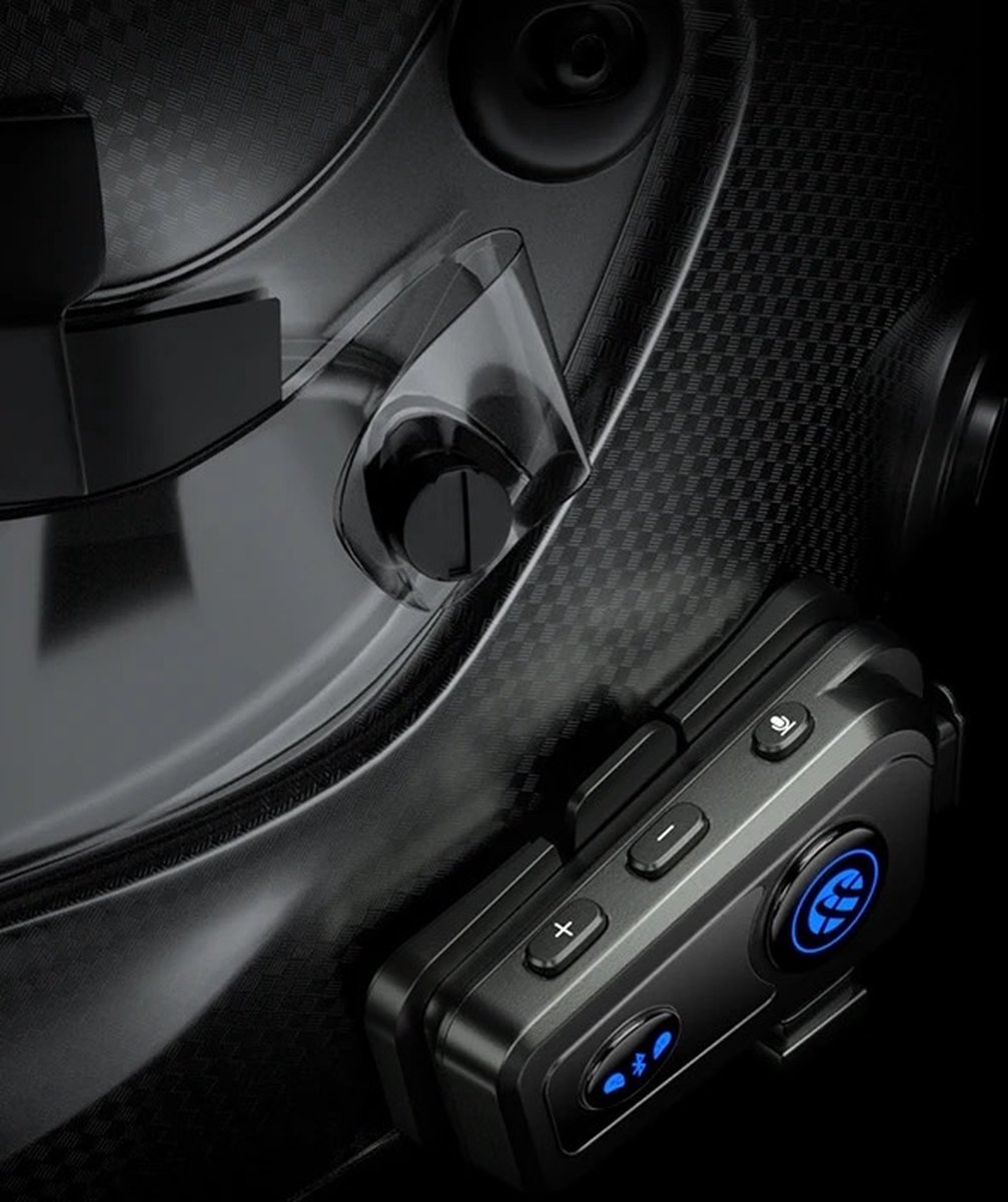 Bluetooth Headset Installatie Voor Motor En Scooter Helm - Communicatiesysteem Handsfree Bellen - Waterdicht met Lange Batterijduur - Bluetooth 5.3 thumbnail 5