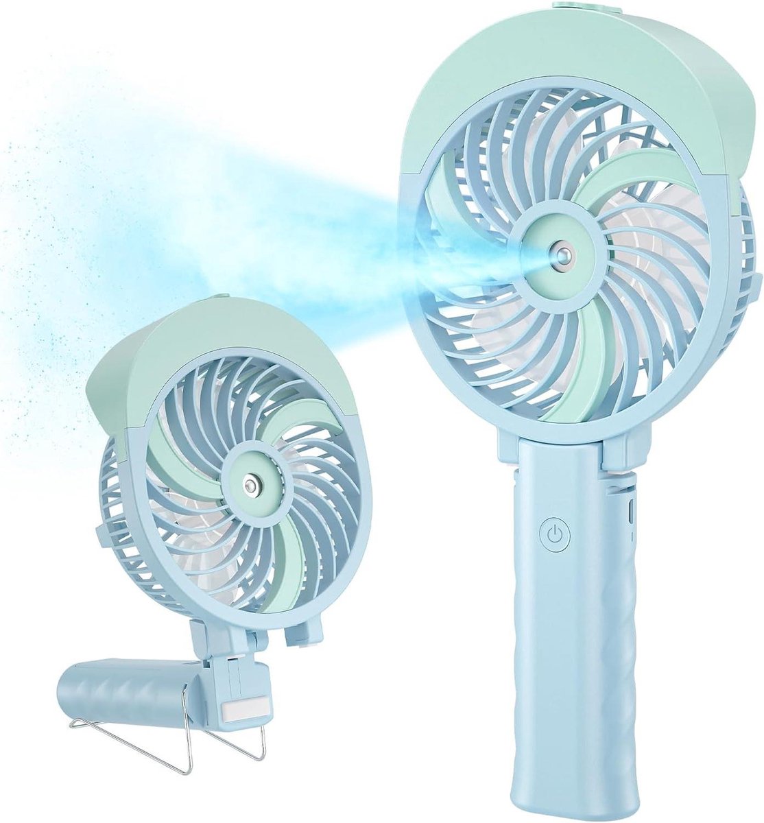 mini hand fan with water