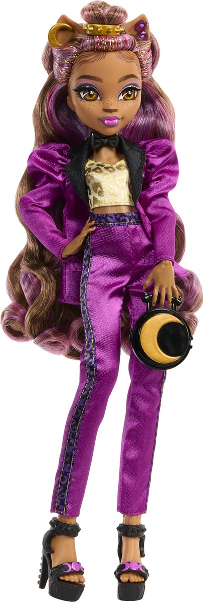 Mattel Games Monster High Clawdeen Wolf Monsterbal Feestjurk Roze Kinderen van Mattel — afbeelding 5