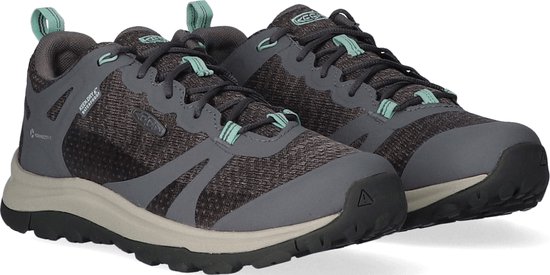 Chaussures de randonnée Keen Terradora II Femme Gris Acier/ Wave Ocean |  Gris | Mesh | Taille 39,5