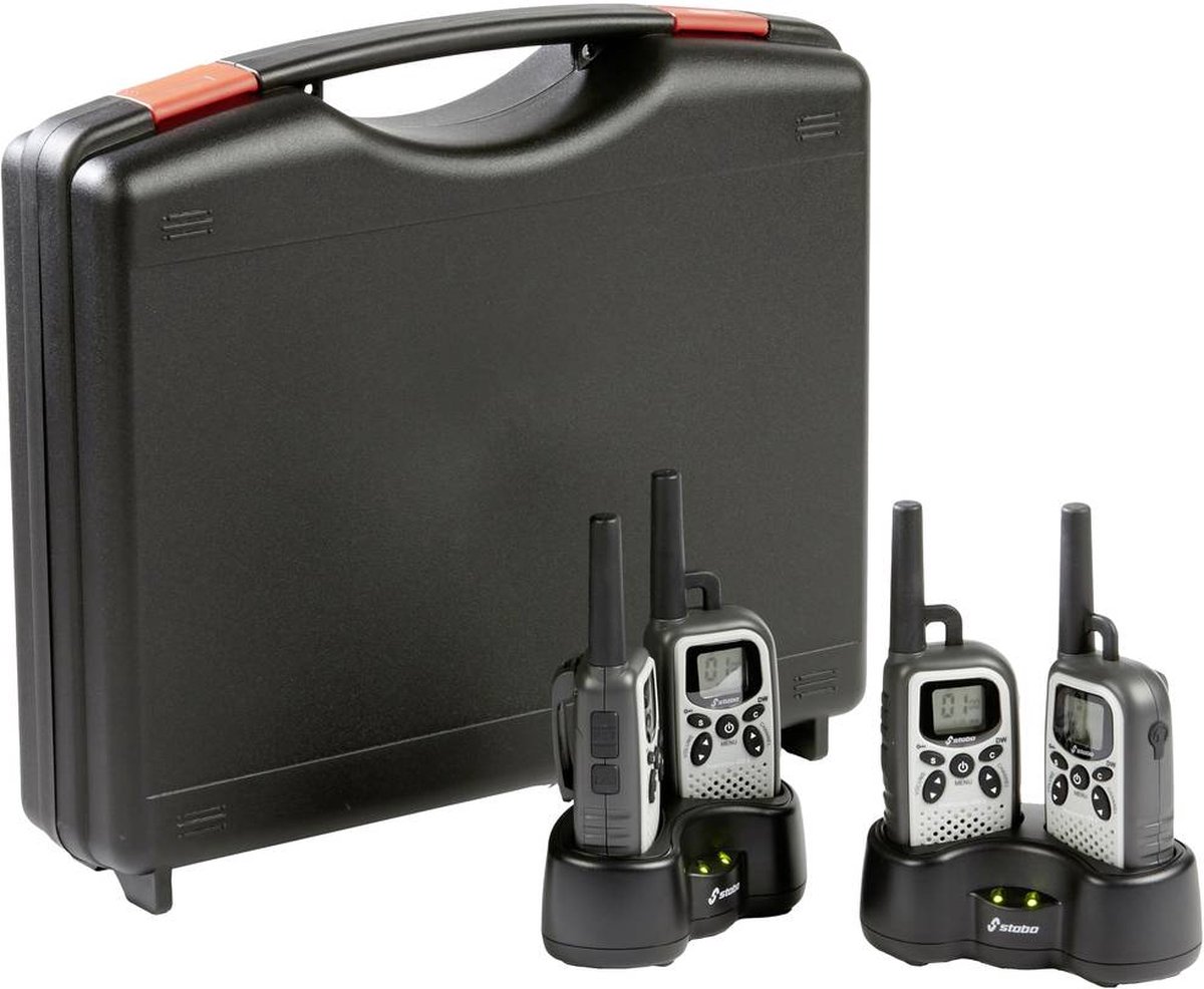 Stabo Freecomm 400 II 20444 PMR-portofoon Set van 4 stuks