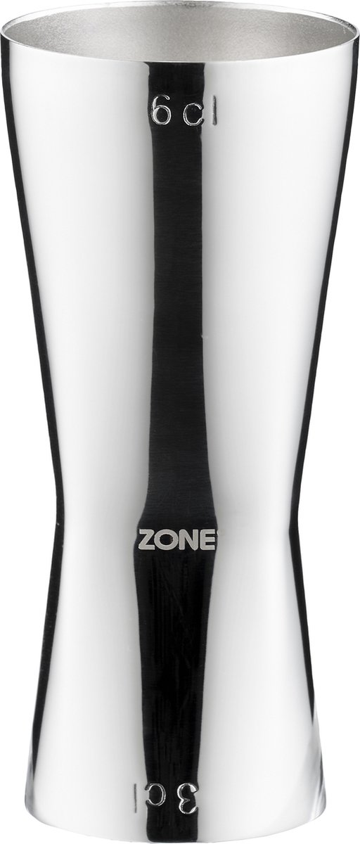 Zone Denmark Rocks Jigger Dia 4,4 x 9,8 cm Gepolijst staal