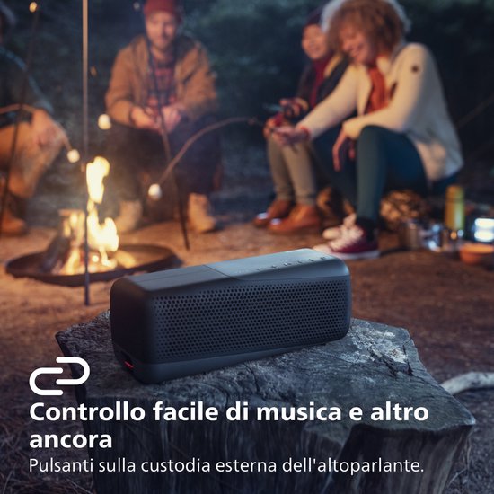 Philips TAS7807 - Draadloze Bluetooth Speaker - Zwart van Philips — afbeelding 2