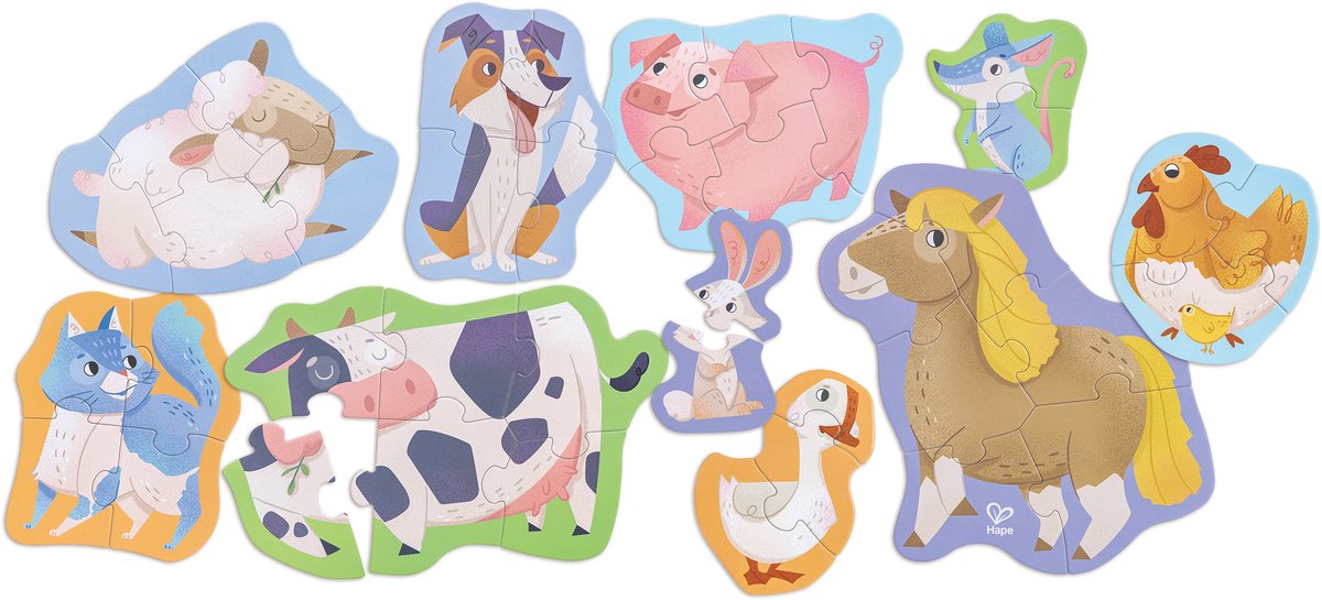 Boerderij Vrienden Puzzel