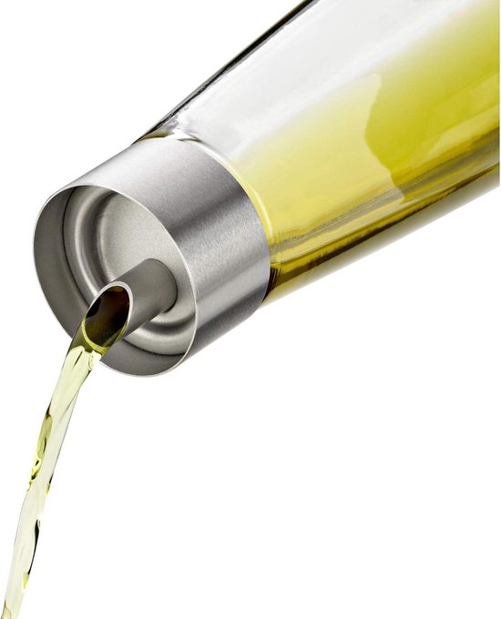 met deksel en handvat lekvrije keuken olie dispenser fles voor