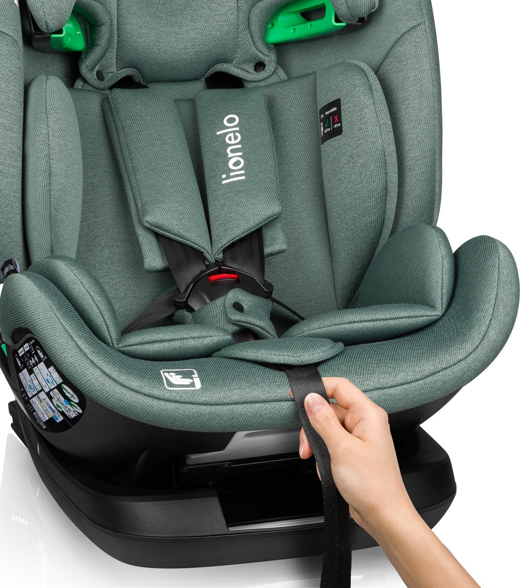 Lionelo Lavender i-Size Baby Autostoeltje - ATEST thumbnail 5
