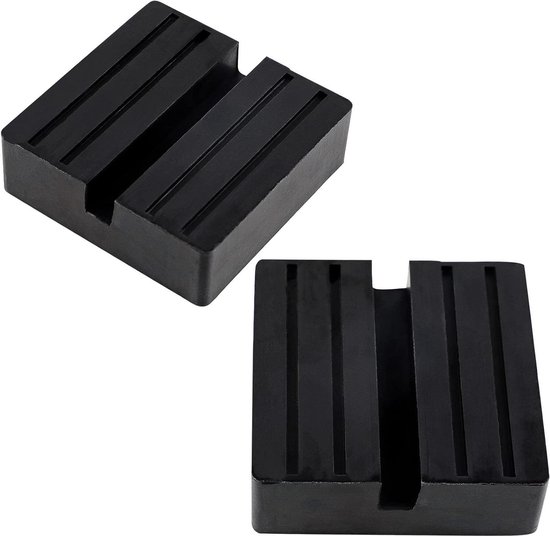 EXLECO Rubberen pads voor garagekrik, universeel, voor