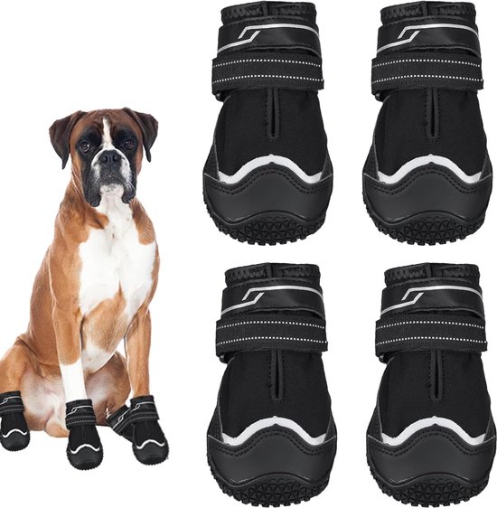 4 stuks/set Zomer Mesh Ademende Huisdier Hondenschoenen Ademende 4 stuks/set Zomer Mesh Ademende Huisdier Hondenschoenen Ademende