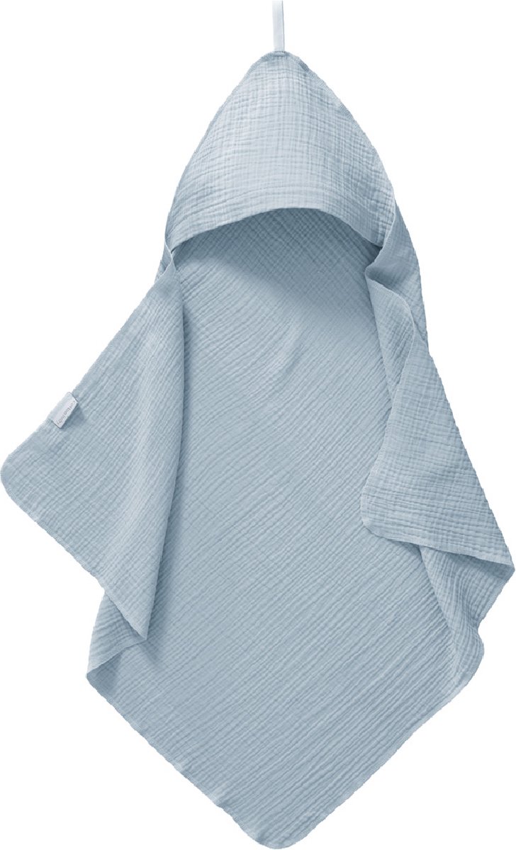Cottonbaby Soft Badcape - Ijsblauw
