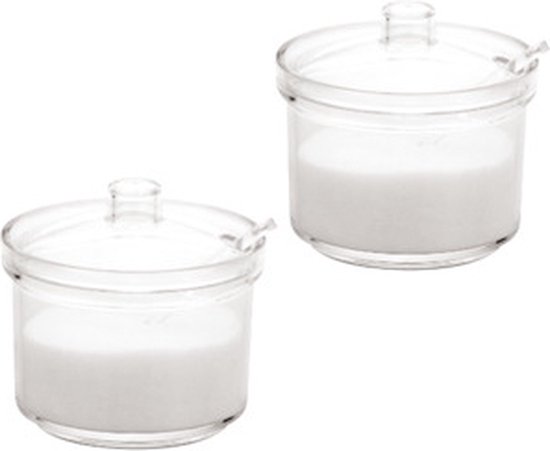KADAX Set van 2 voorraadpotten 5 L zonder deksel KADAX Set van 2 voorraadpotten 5 L zonder deksel