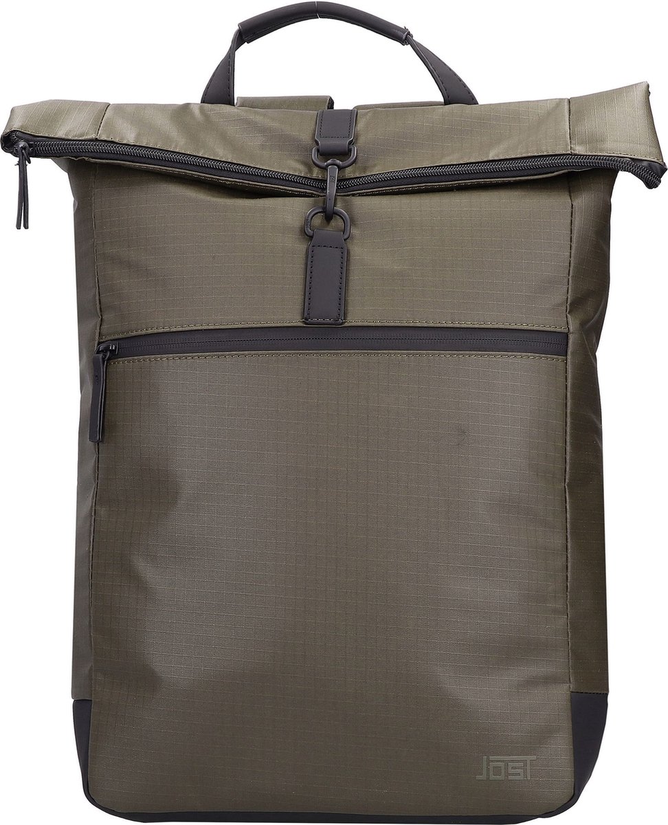 JOST Laptop rugzak Rugzak met laptopvak Courier Bags Courier Backpack Olive Bruine
