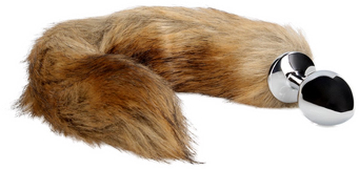 Goedkoopste Vossenstaart met metalen buttplug