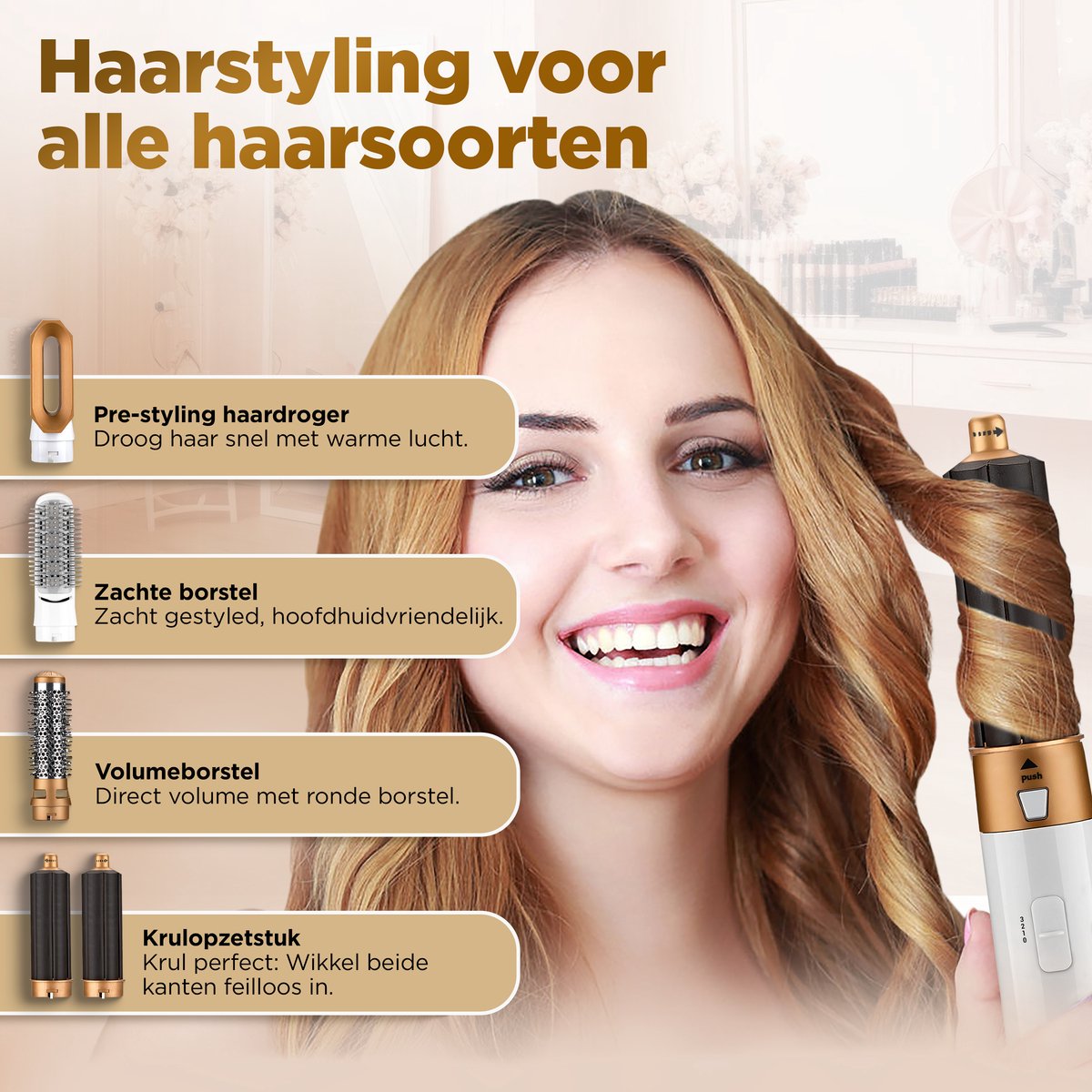 Novoz Krultang 5 in 1 - Multistyler - afbeelding 3