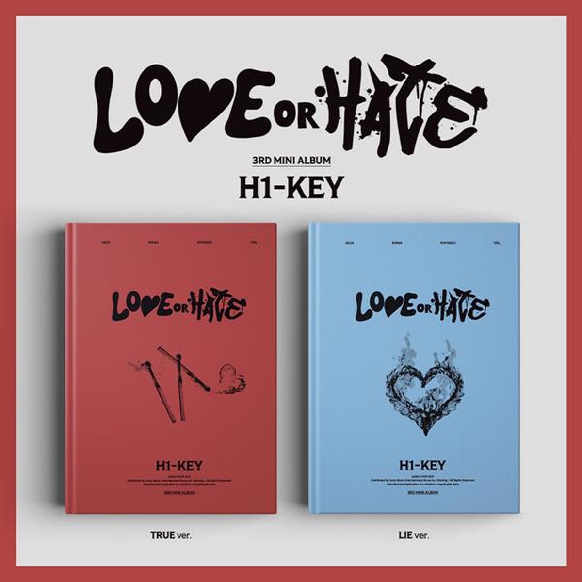H1-Key - Love Or Hate (CD)