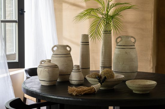 Beige Keramische Vazen kopen? ✔️ Tot 55% korting