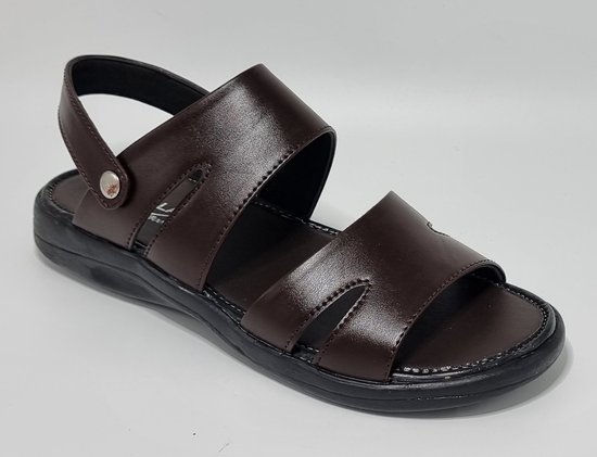 Millat - Sandales pour femmes Homme - Sandales pour femmes pour Homme - Adaptables également en Chausson - Marron - Taille 42