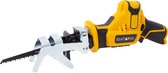 Bol.com Batavia Accu 12V Accu reciprozaag - Incl. 2.0 Ah Li-ion Accu - 2700RPM - Max. zaagcapaciteit hout 80mm metaal 3mm - Slag... aanbieding