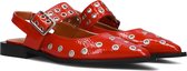 Notre-V 08-236 Slingbacks Dames - Rood - Maat 41