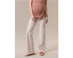 Product: PrÃ©natal zwangerschapsbroek - Zwangerschapskleding - Light Brown Melange - Maat XXL, van het merk 