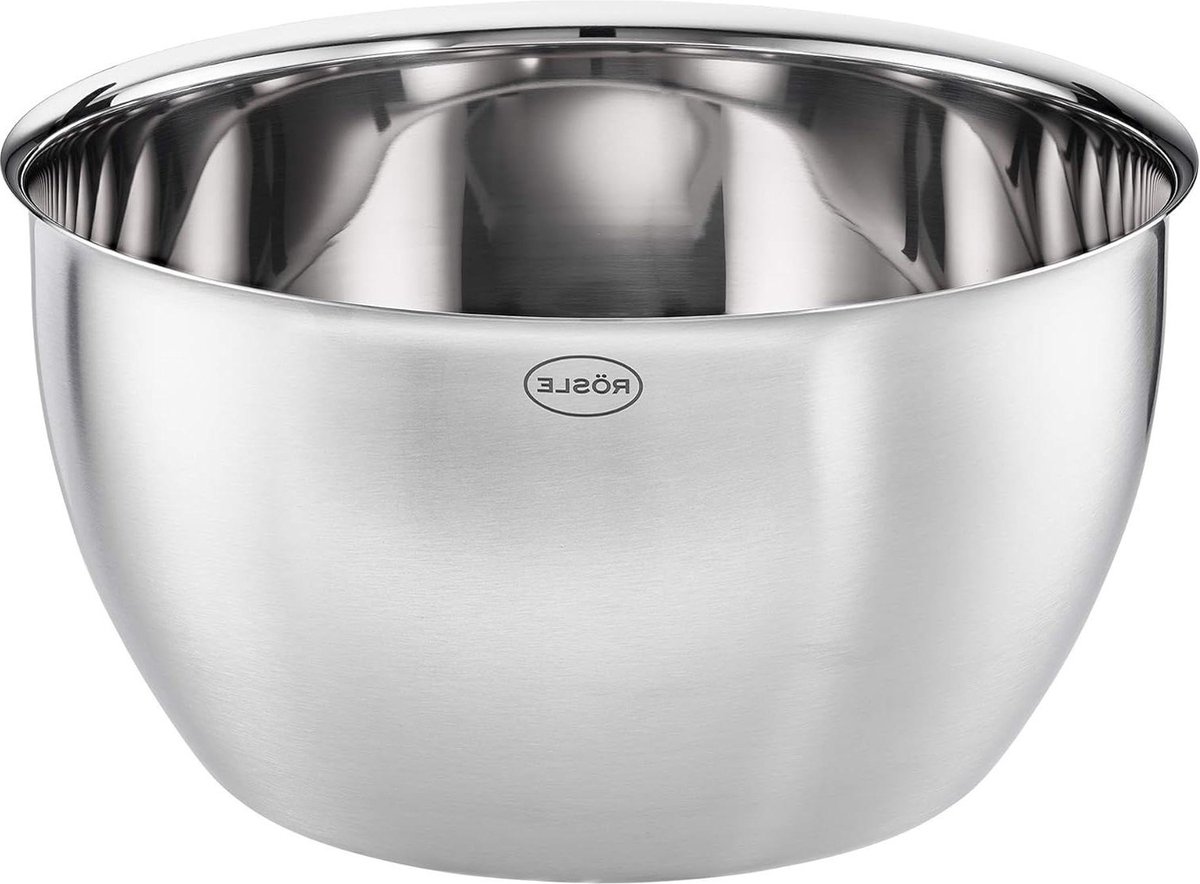 Mengkom van roestvrij staal - Rösle Basics Line - 178 cm diameter - 114 cm hoog