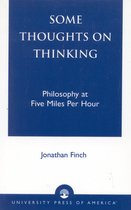 Some Thoughts on Thinking