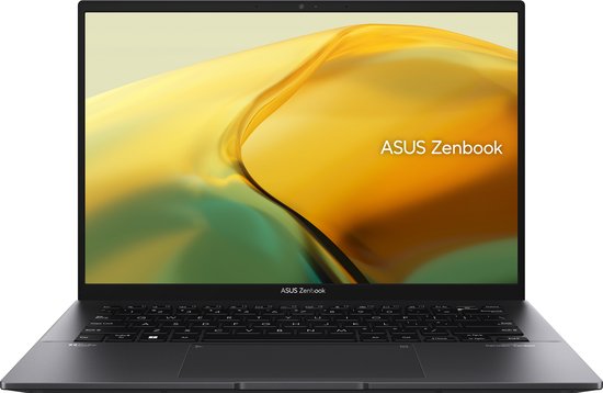 ASUS Zenbook 14 UM3402YA-KP763W AMD Ryzen™ 5 7430U Laptop 35,6 cm (14") WQXGA 16 GB LPDDR4x-SDRAM 512 GB SSD Wi-Fi 6E (802.11ax) Windows 11 Home Zwart