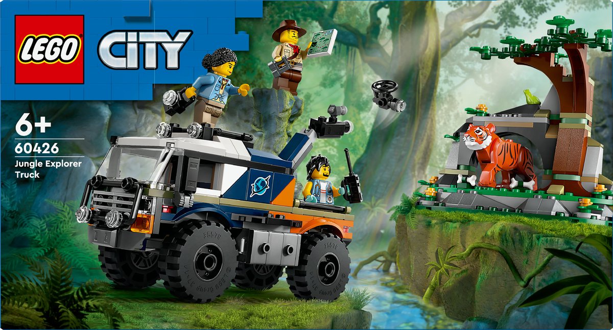 LEGO City Jungleonderzoekers: offroad truck 60426 — afbeelding 26