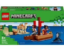 foto van LEGO Minecraft® De piratenschipreis 21259