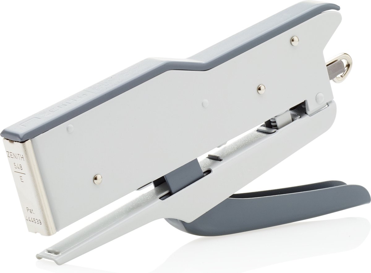 Zenith 548E - Nietmachine - Metaal - Zilver - Capaciteit 100 nietjes 130/Z 4mm of 130/Z.6 - Nietvermogen van 15 tot 30 vellen