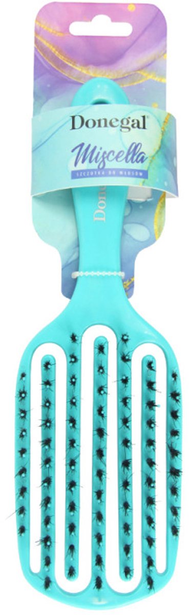 Donegal Miscella Hair Brush Haar Borstel Turquoise - 1287